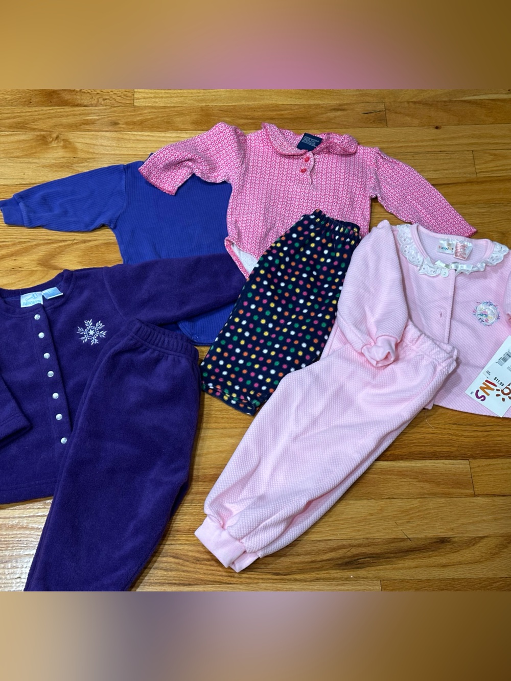 Vintage 18 months baby girl fall winter bundle some NWT